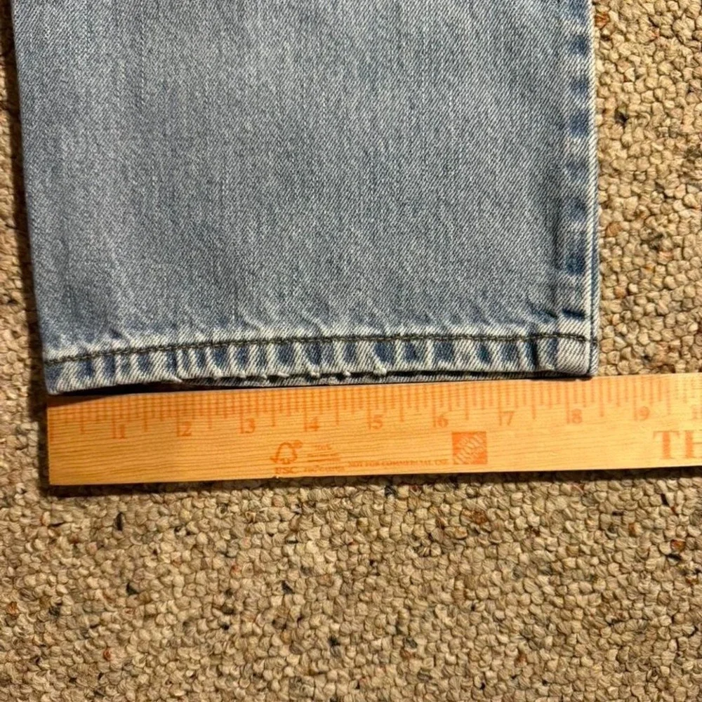 Y2K Levi's 505 light wash straight leg jeans